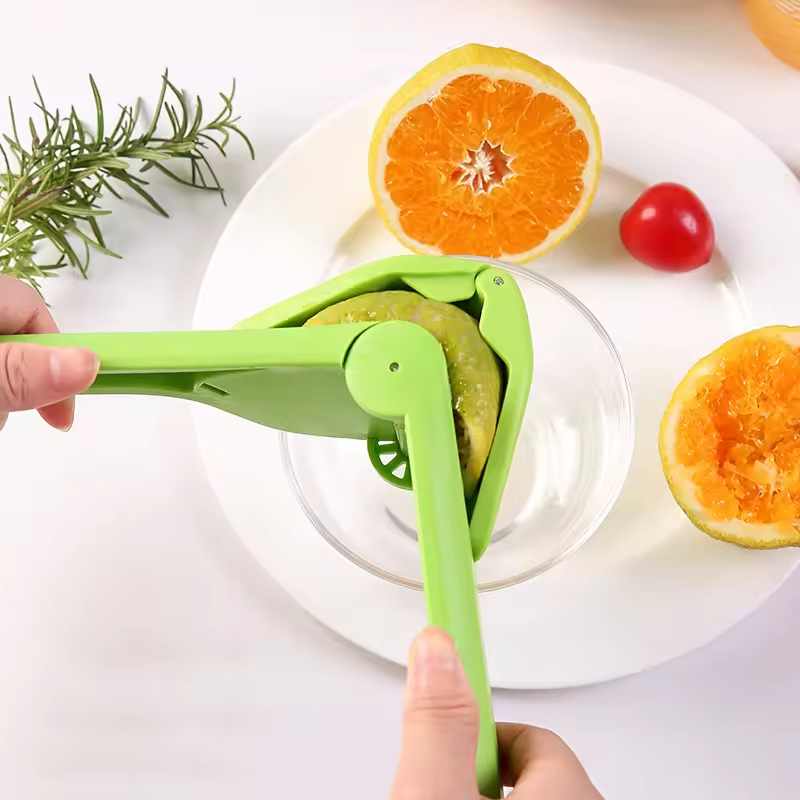 2-In-1 Lemon Lime Squeezer Hand Juicer Lemon Squeezer Max Extraction Manual