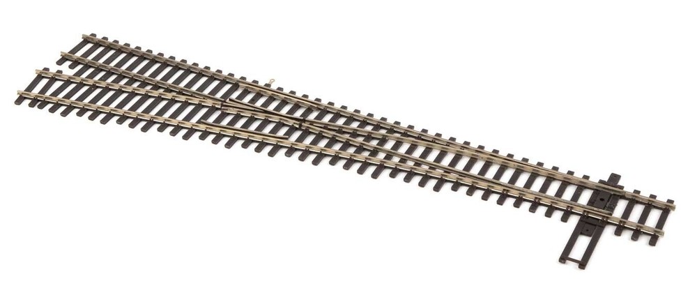 Walthers HO Scale ~ Code 83 Nickel Silver DCC Friendly #6 Turnout Left ~ 83017
