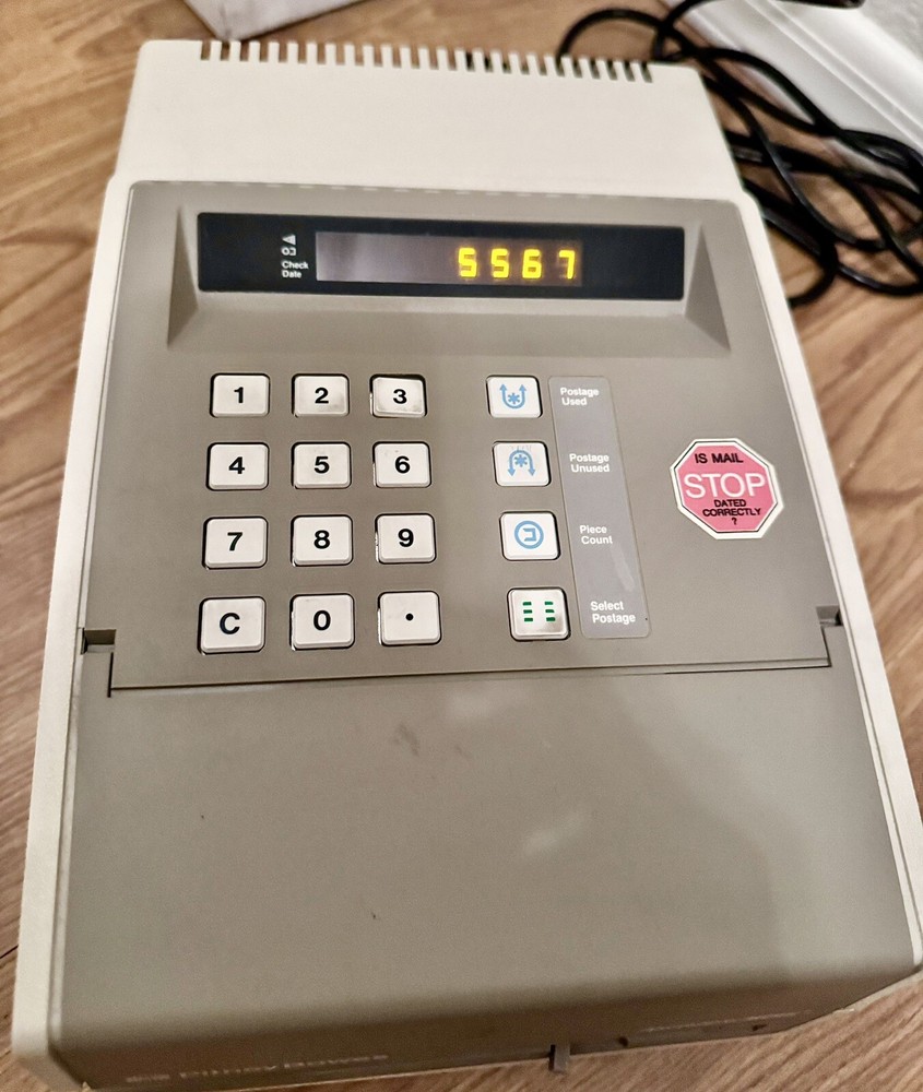 PITNEY BOWES MAIL STATION POSTAGE 6900