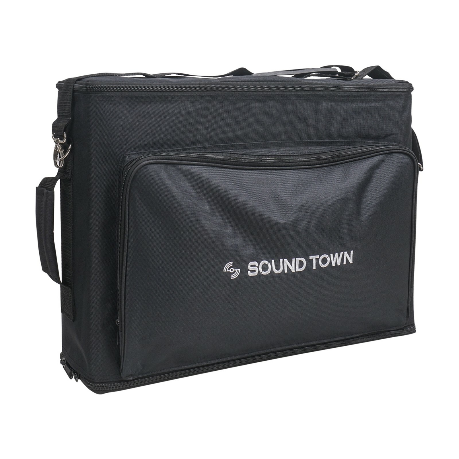 Sound Town Portable 2U Bag w/ 14" Rackable Depth, Plywood Rack Frame STRB-216B