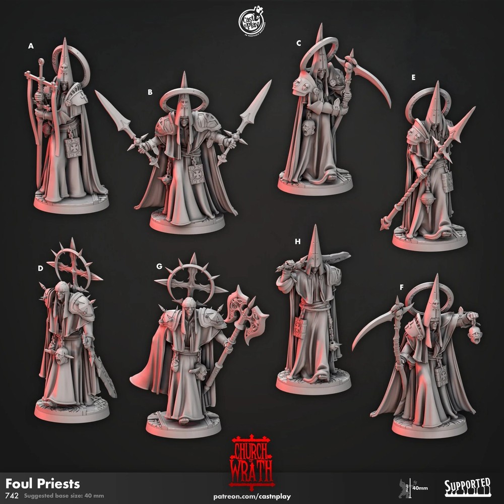 Foul Priests Miniature