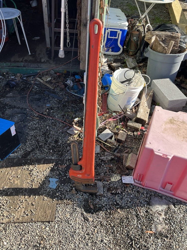 48 Inch ￼ Straight Pipe Wrench ￼