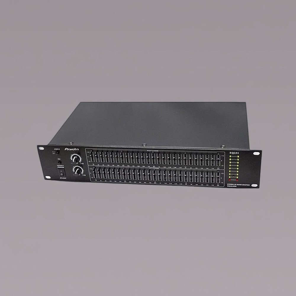 EQ231 Balanced output 50 segment EQ stereo equalizer professional spectrum