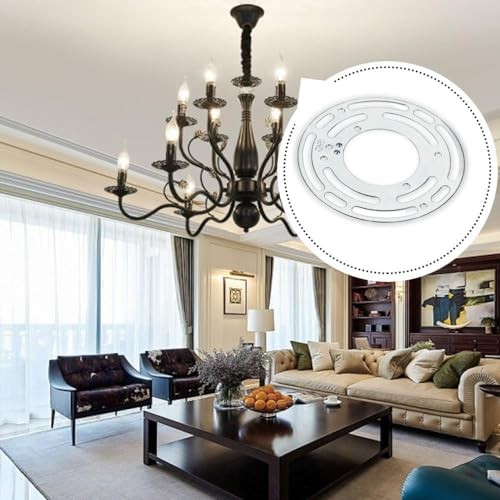 4 Inch Ceiling Light Fixture Mounting Bracket, 10 Sets Universal Light Circle