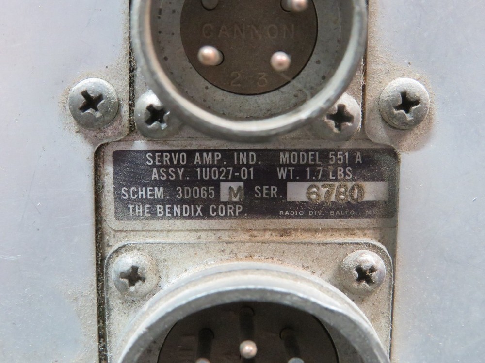 1U027-01 (ALT: 3D065M) Bendix 551A ADF Indicator