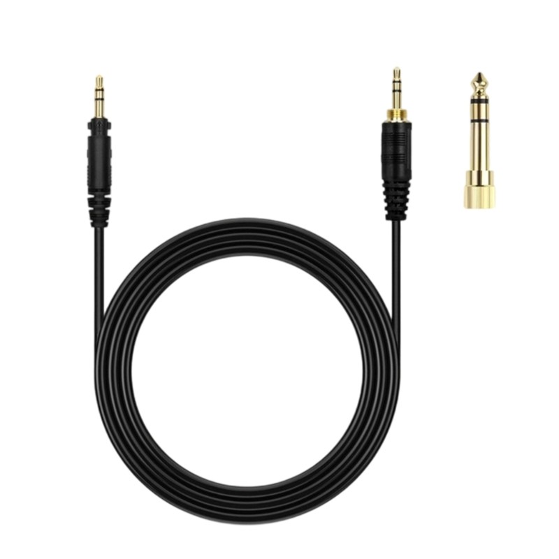 Replacement Headphone Cable for EAH DJ1200 with Corrosive Resistant Gold Plated