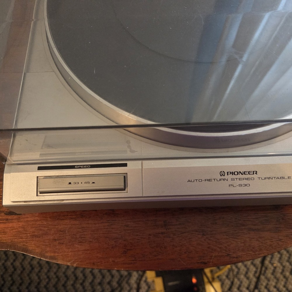 PIONEER PL-S30 TURNTABLE Tested And Working