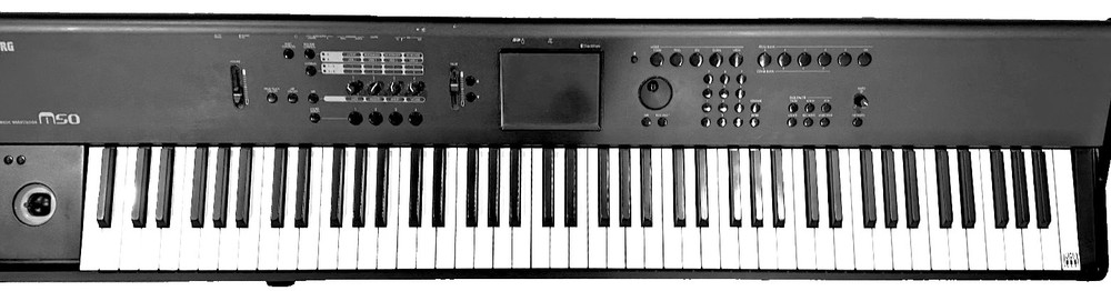 Korg M50 88 Key Workstation Synth Keyboard MultiFunction Audio Tested Working