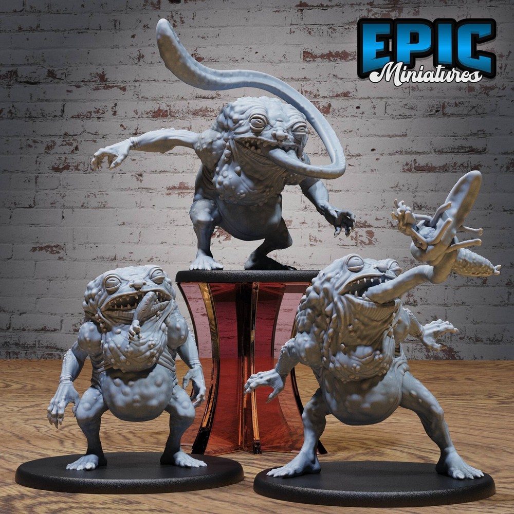 Sewer Toad | D&D Dungeons and Dragons Tabletop Miniature 28-32mm Scale