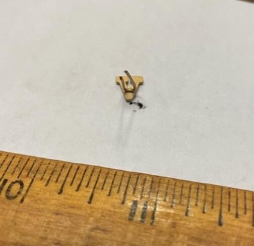 Bronze Letter "V" for Medals