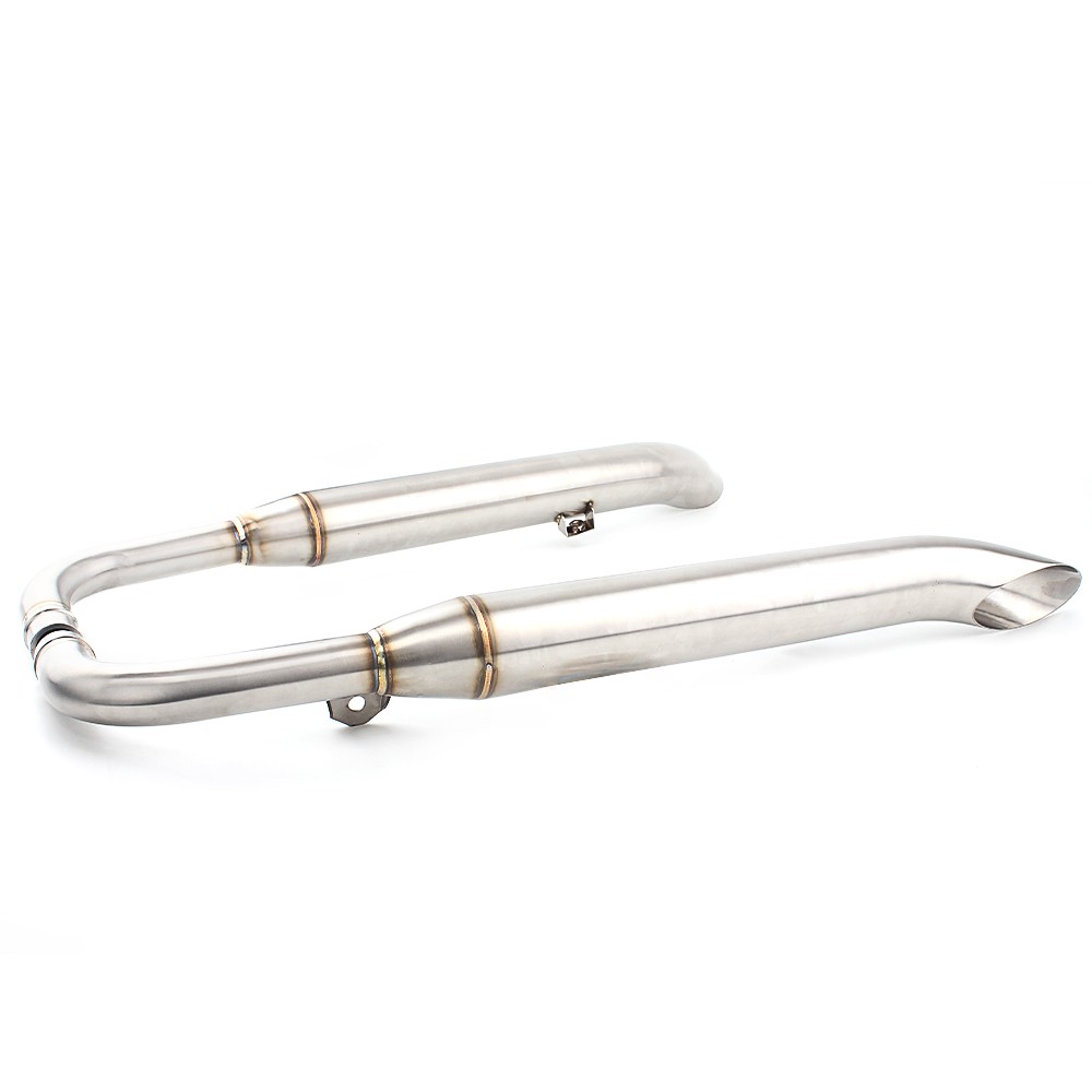 Muffler Exhaust Pipe Stainless Steel For Triumph Bonnieville Bobber T100 T1200
