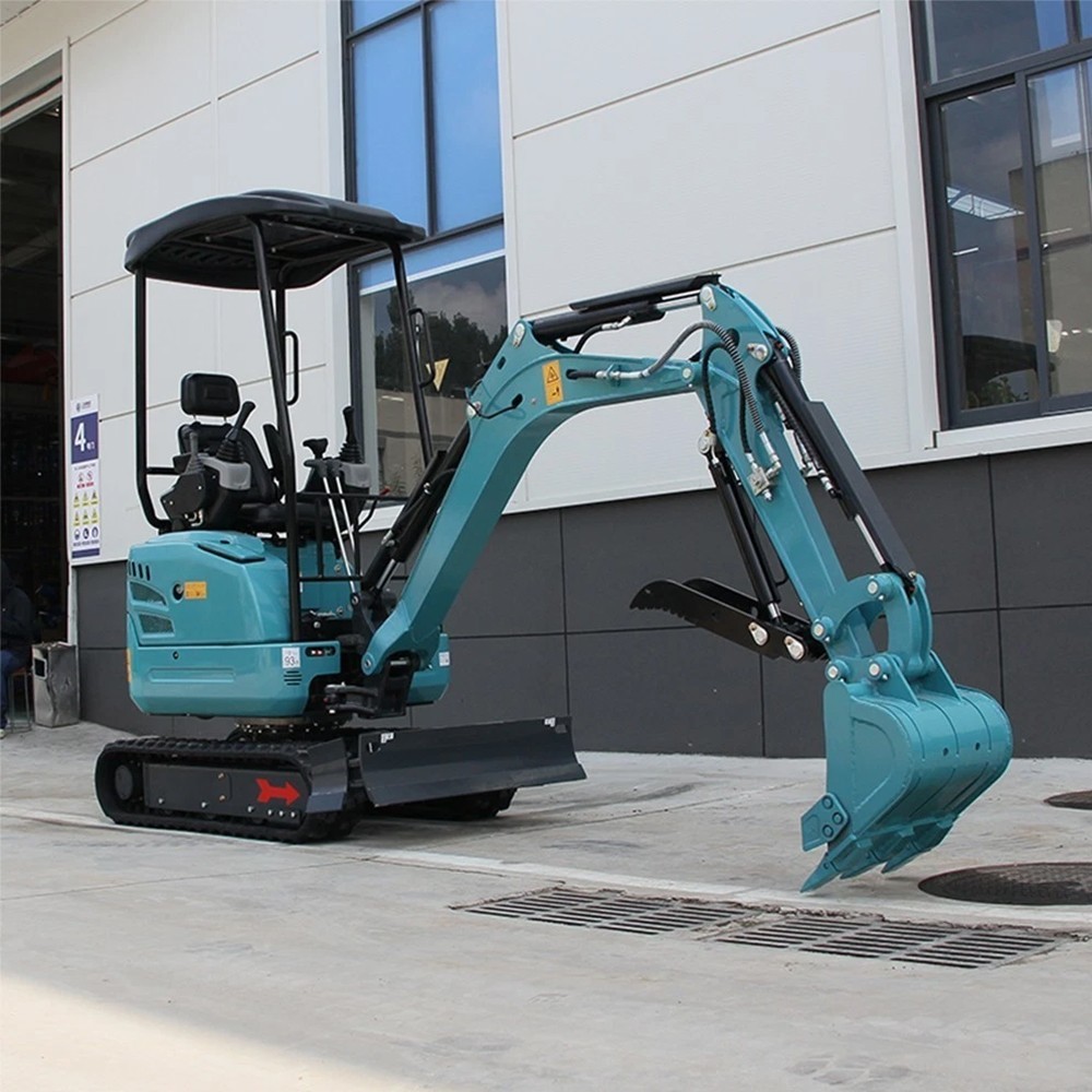 2.5Ton Mini Excavator Side Swing Digger with Kubota D902 Engine Extendable Track