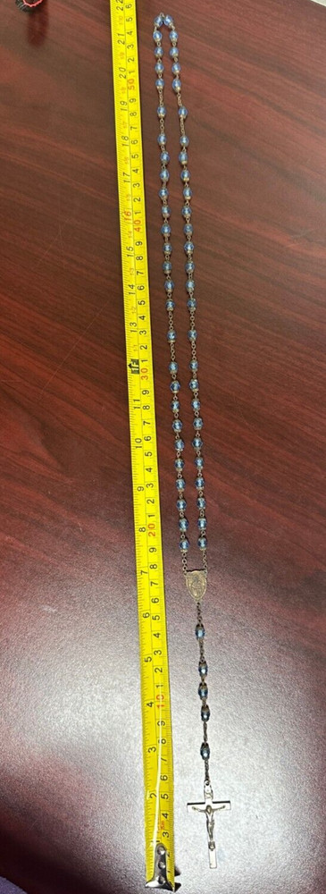 Vintage St. Joseph Dumont Royal 21" Rosary #705