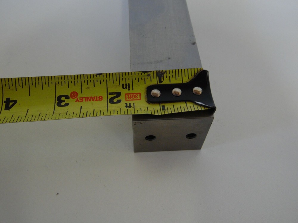 precision ground setup block tapped 1/4 -20 on the ends