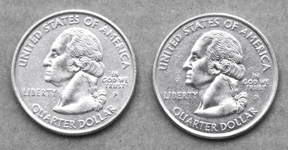 2000 P & D Virginia State Quarters