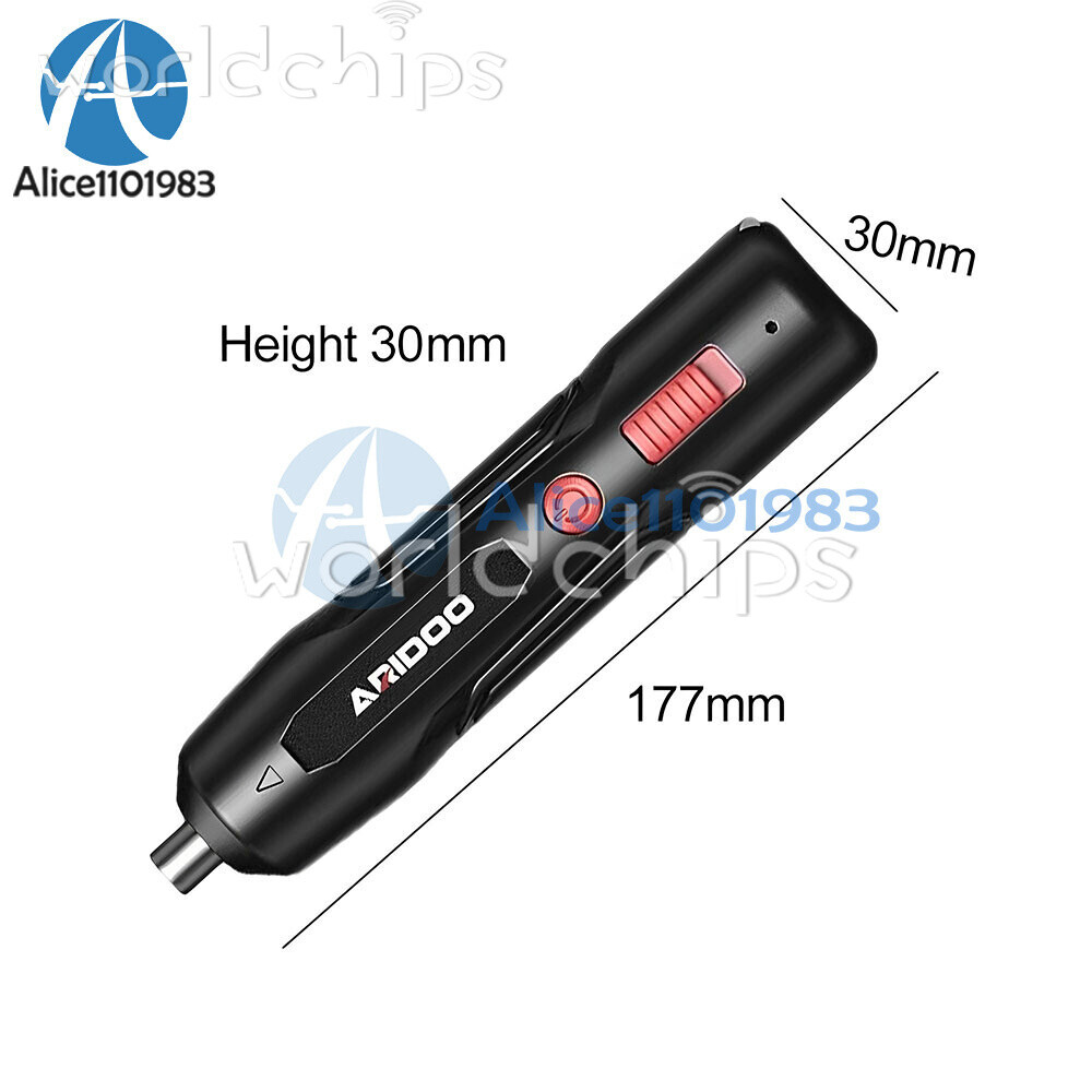Portable Electric Screwdriver set mini Compact USB rechargeable Screw Driver