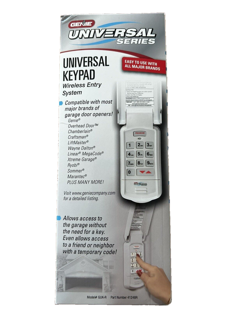 Universal Keypad Wireless Entry System, Never Used