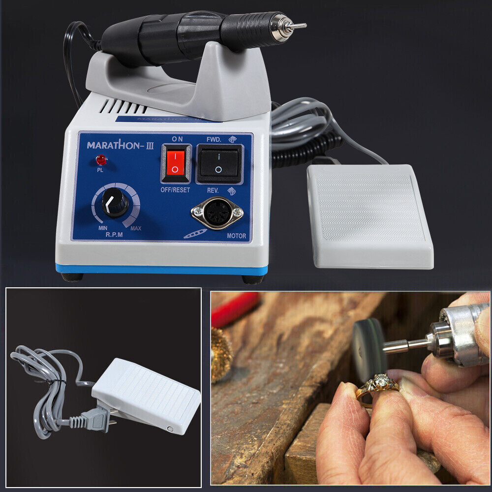 Dental Lab Marathon Electric Micromotor Polishing Unit + 35K rpm Motor Handpiece