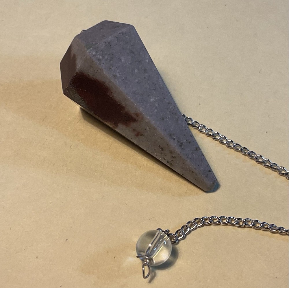 Shiva Lingham Pendulum Stone. For Vitality
