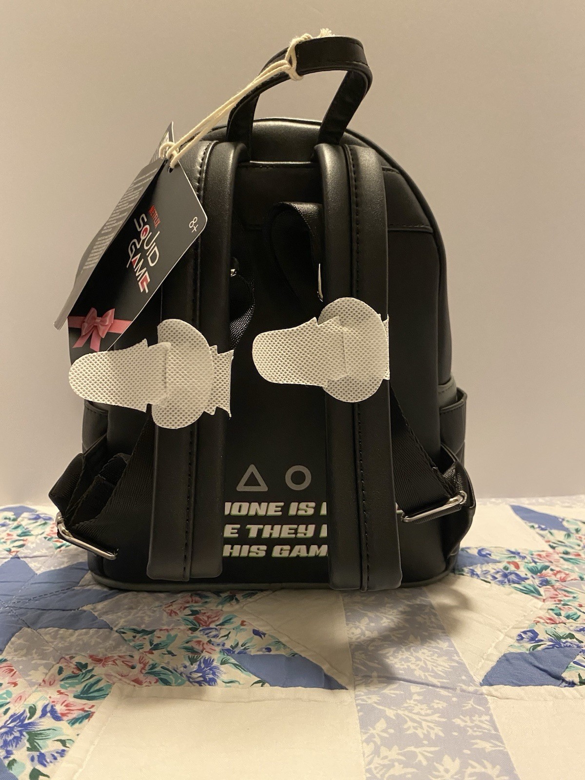 Squid Games Loungefly NWT Backpack Bag Exclusive New with Tags