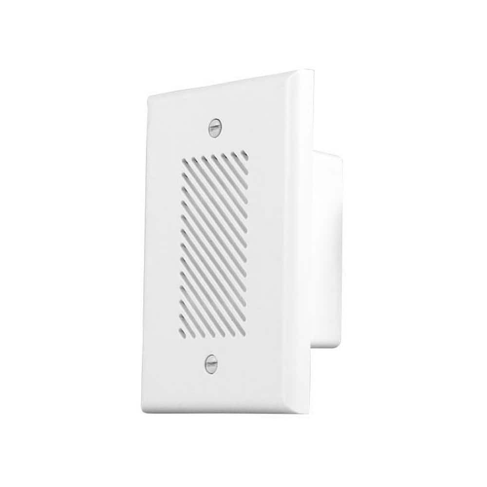 Wired Single-Gang Electronic Door Chime Kit with Lighted Button