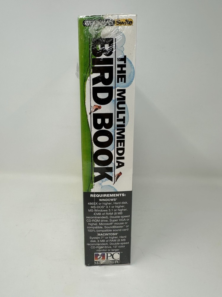 The Multimedia Bird Book CD-ROM Windows Mac NEW Sealed