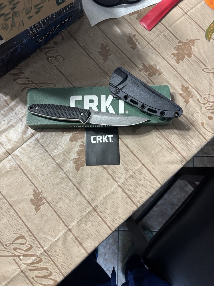 Custom Knife With Sheath Rare