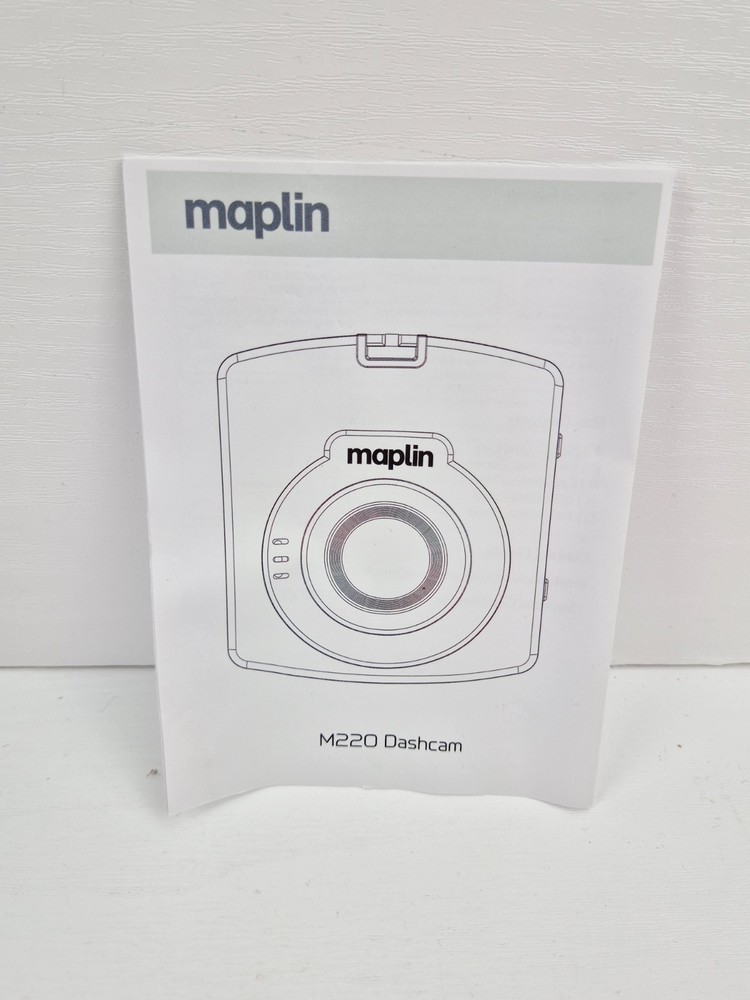 Maplin M220 720P HD Dash Cam.