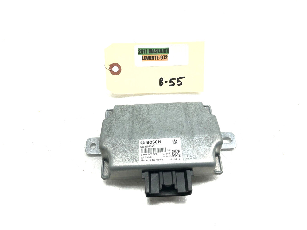 2017-2023 MASERATI LEVANTE S VOLT STABILIZER COMPUTER CONTROL MODULE OEM.