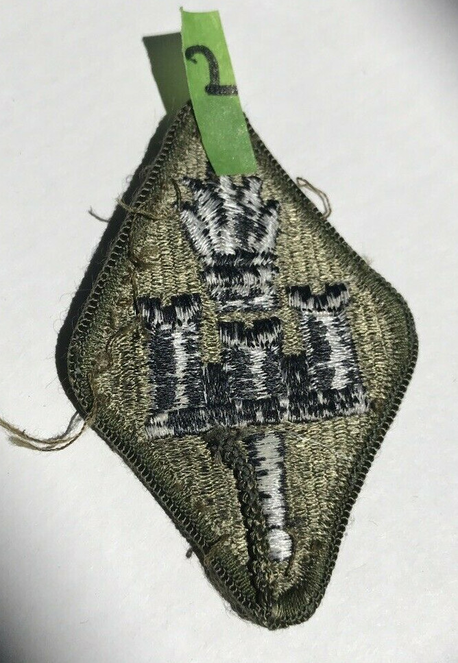 US Army Engineer School Subdued Unit Patch (2)