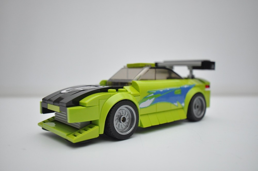 Fast and the Furious Brians Eclipse Model Built compatible with LEGO® Bricks