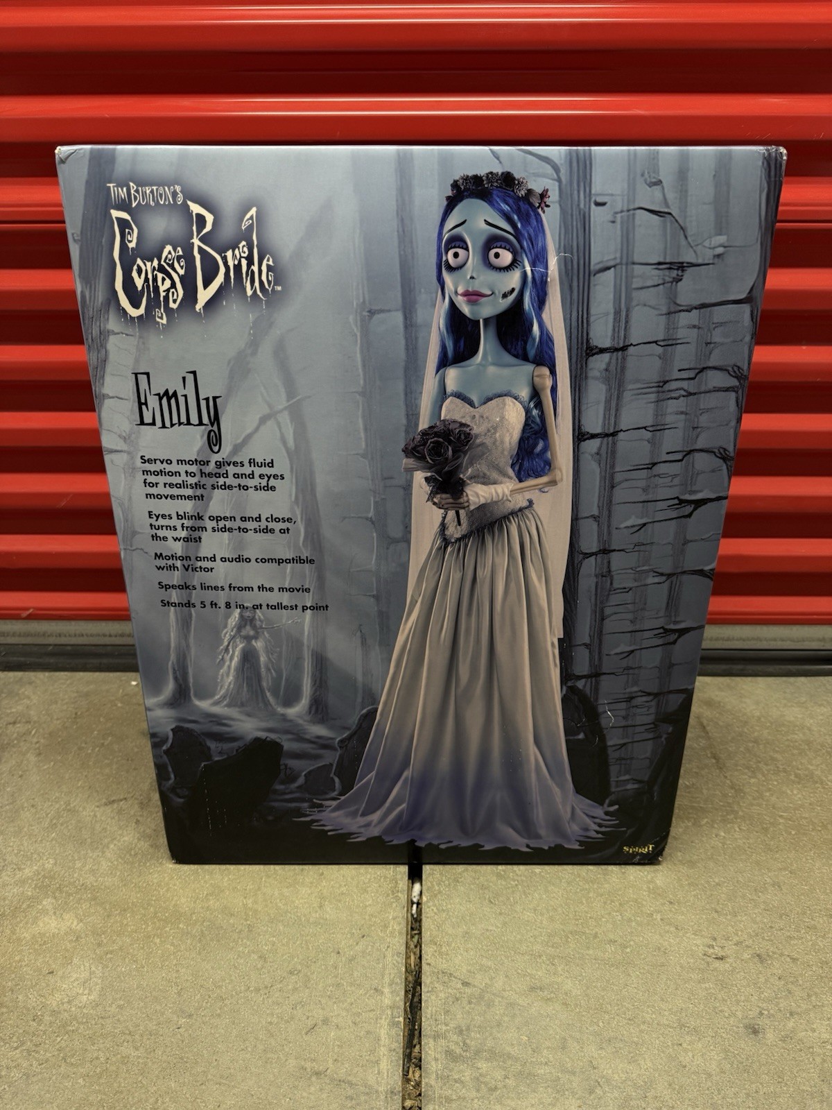Spirit Halloween 5 Ft 10 In Emily Animatronic - Corpse Bride