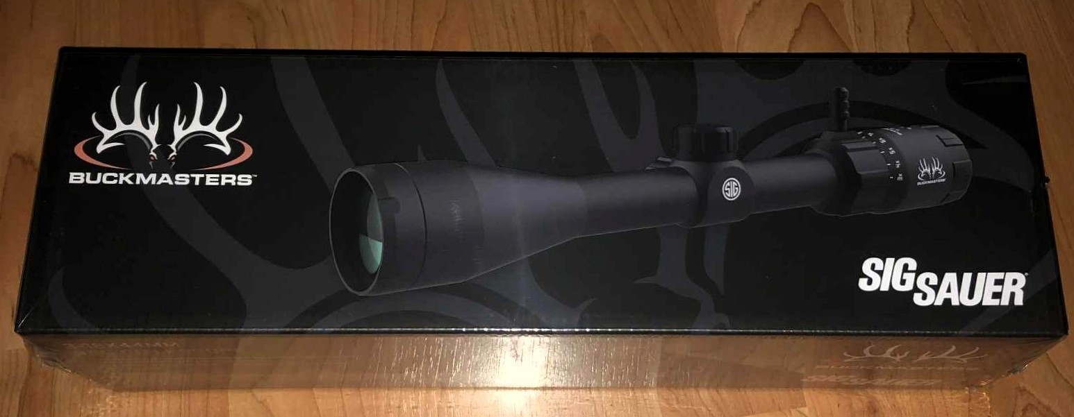 Sig Sauer Buckmasters BDC 3-12x44mm SFP Rifle scope - Black - SOBM43001