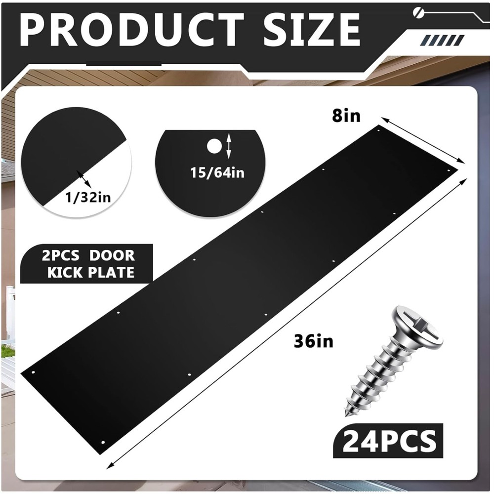 Interior/Exterior Door Anti-Scratch Protection