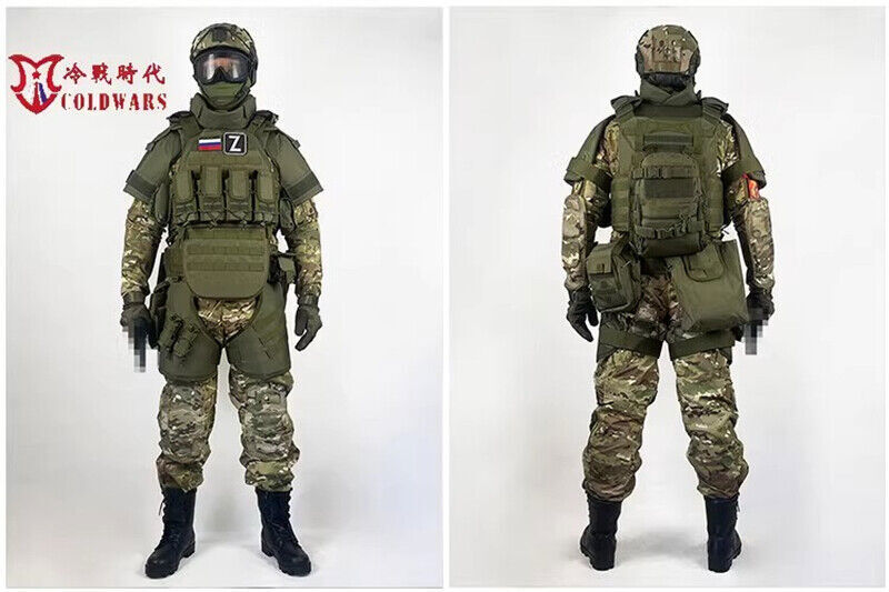 Russian Special Forces Version DCS SOBR Strategy Tactical Vest Knapsack Full Set