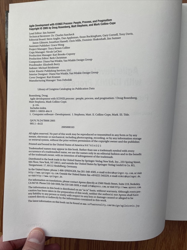Agile Development w ICONIX Process: People, Process, Pragmatism UML Techniques