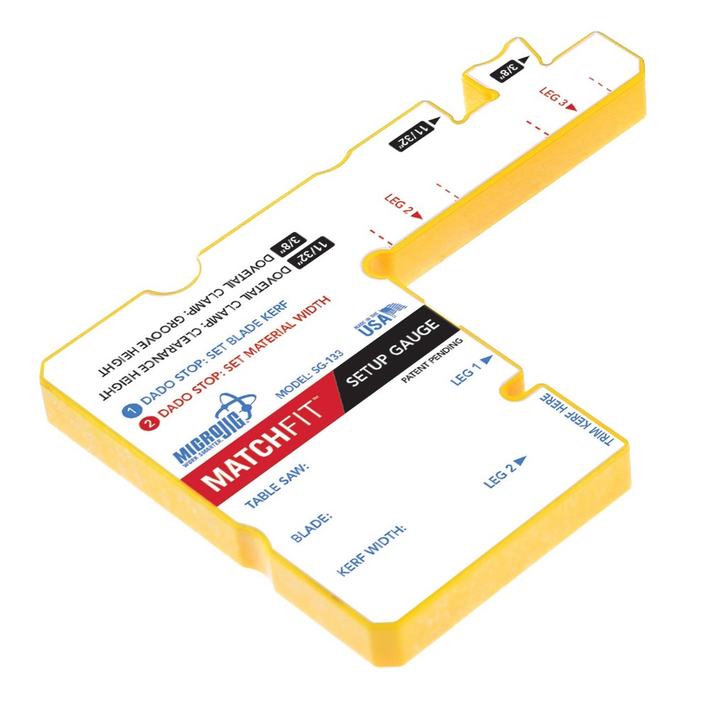 MicroJig Matchfit SetUp Gauge