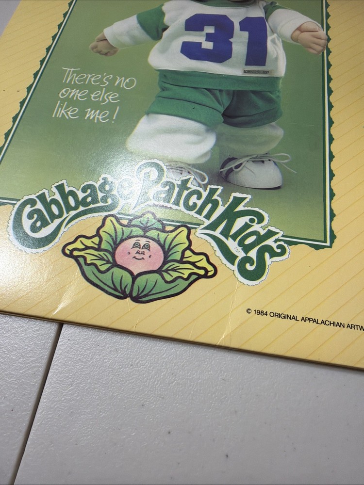 Vintage 1984 WriteRight Portfolio Cabbage Patch Kids School Folder