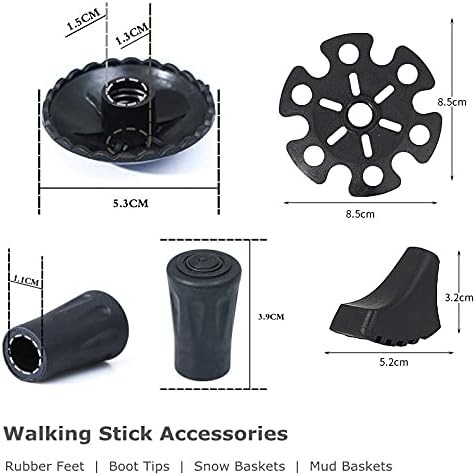 Universal Cane Replacement Feet