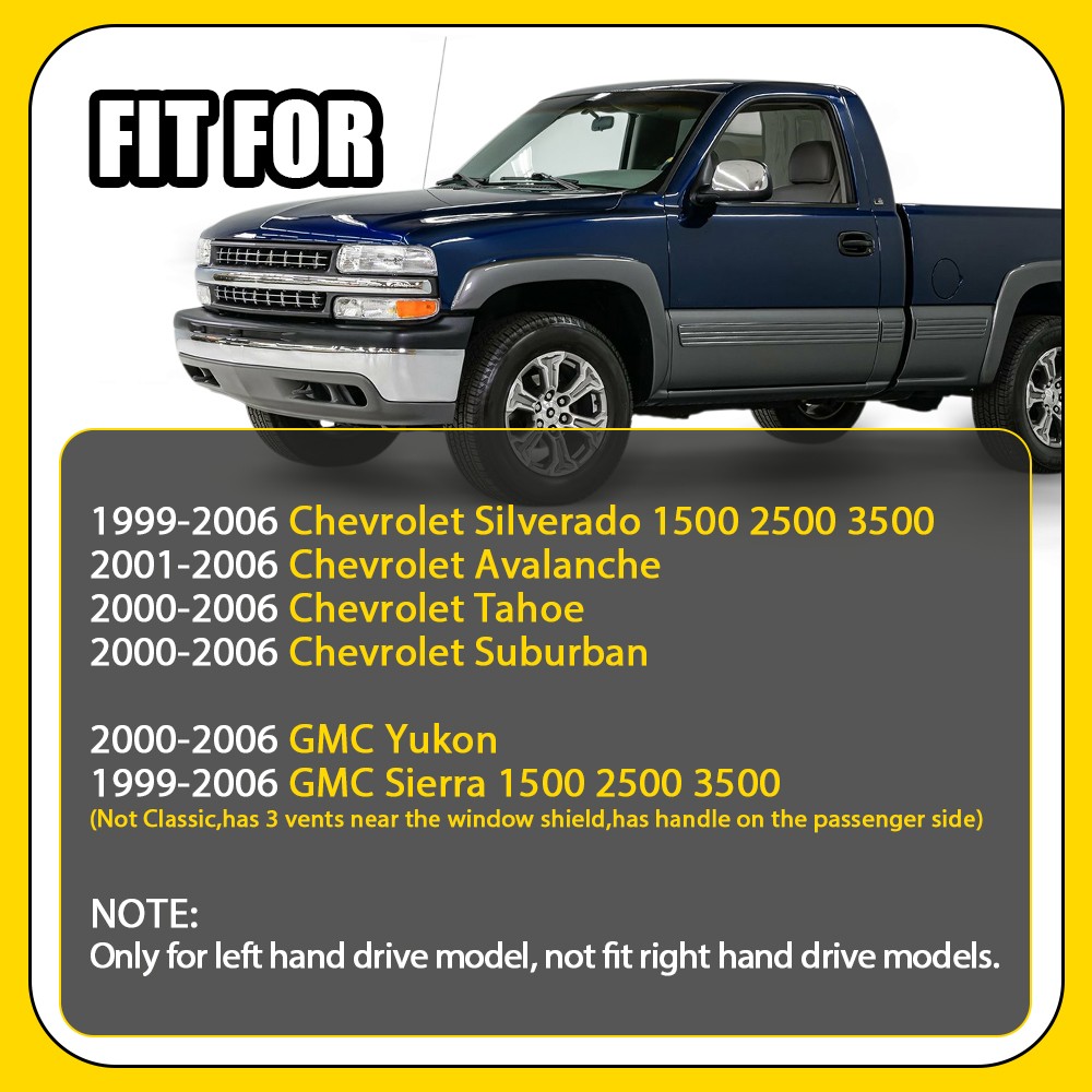 Car Cover Dashmat Dashboard Mat Pad For 2001-06 Chevrolet Avalanche Accessories