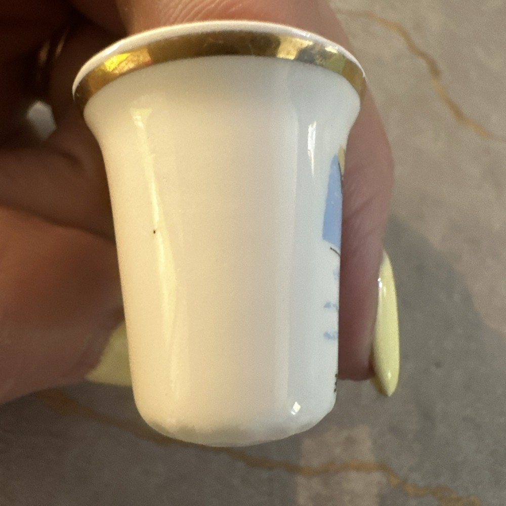 Thimble - Gibraltar Lighthouse - Victoria Jane Fine Bone China