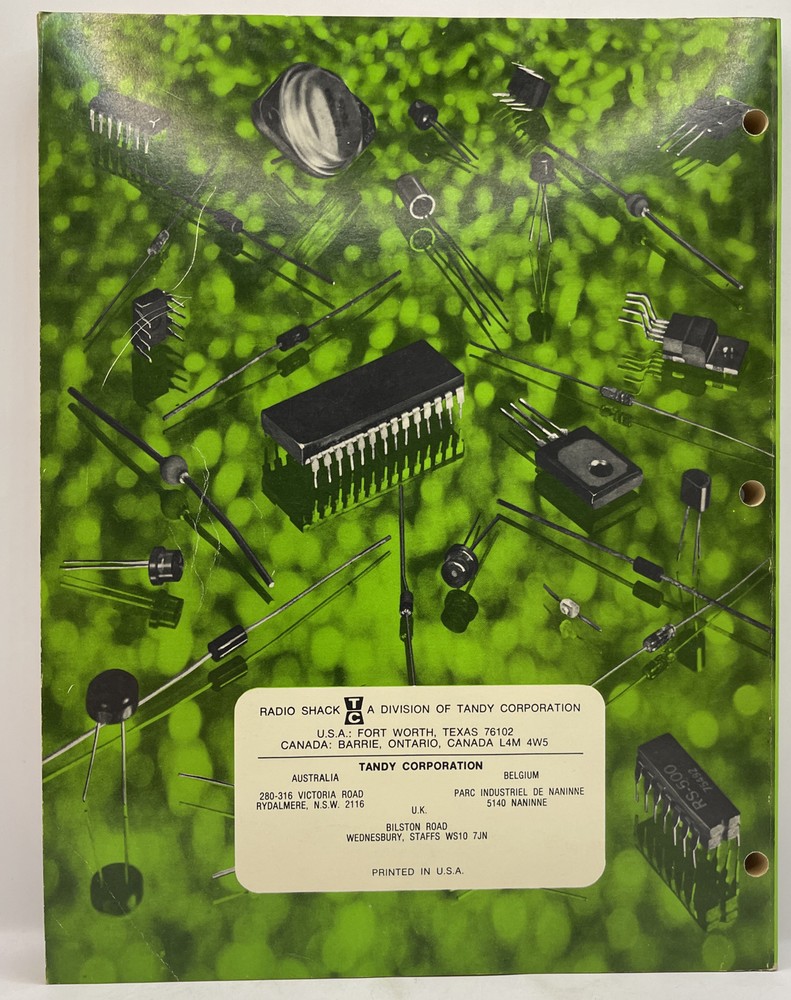 Archer Semiconductor Replacement Guide Book 276-4004 1981