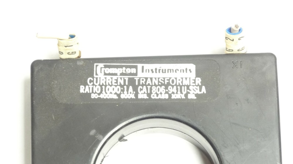 Crompton Instruments 806-941-U-SSLA 1000:1A Current Transformer