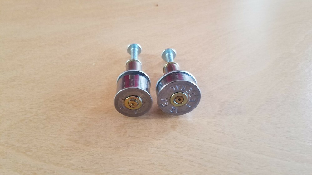 Shotgun Shell Drawer Knobs - Qty: 1 - Flat shipping, any quantity