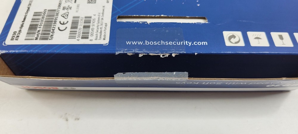 Bosch B930 Security Text Keypad with Soft Keys NEW
