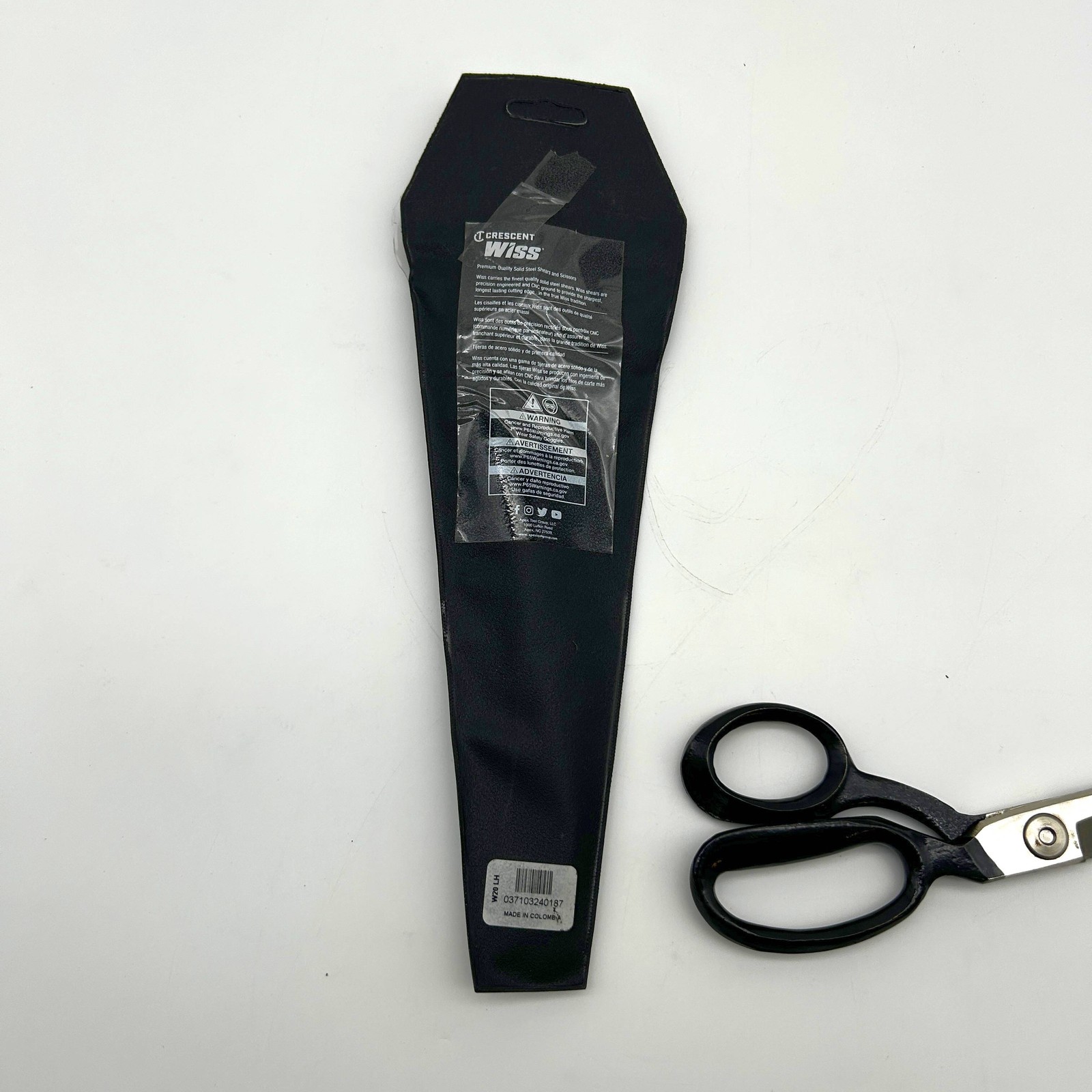 Crescent Wiss W20LH Scissors Shear 10-3/8in Left-Handed Bent Handle Heavy Duty