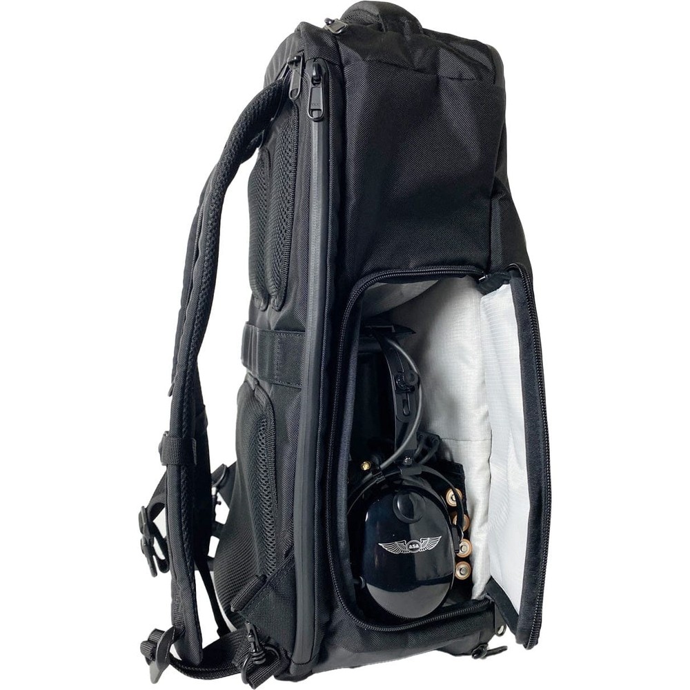 NEW ASA AirClassics Crew Pack: Professional Pilot Backpack with Headset Storage