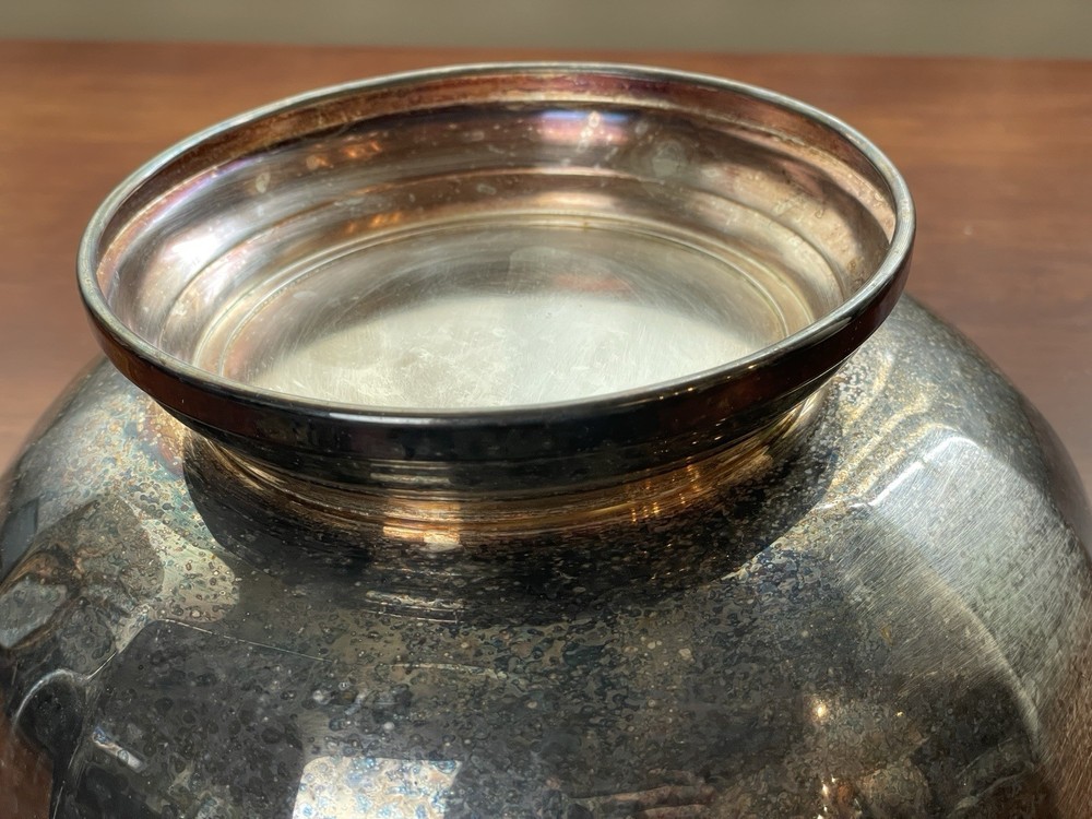 GORHAM HERITAGE E.P YH-3 SILVER PLATE BOWL 9-3/4”