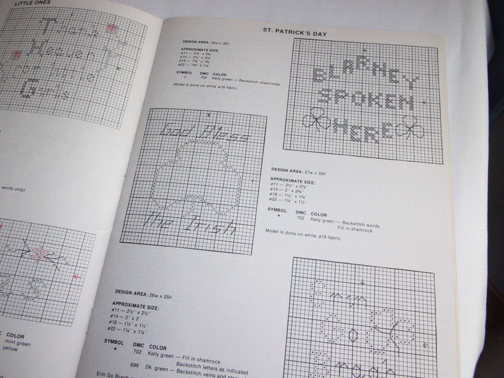 1980 NEEDLEWORK BOOK, MANY MINIS PATTERNS HAVE EASY INSTRUCTIONS, NICE CONDITION