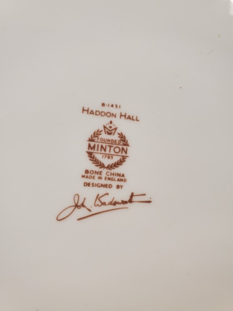 Minton Haddon Hall 16" Oval Serving Platter LK